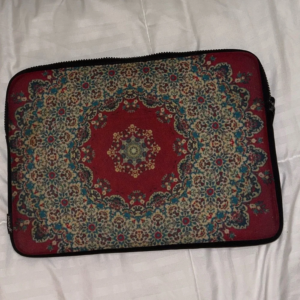 Society6 boho laptop sleeve